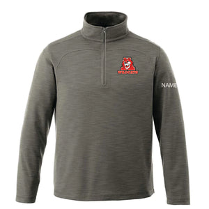 ARKLAN Quarter Zip with Optional STAFF under logo