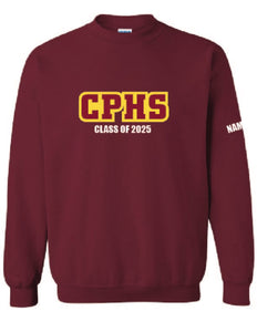 CPHS CLASS OF 2025 CREW NECK SWEATER