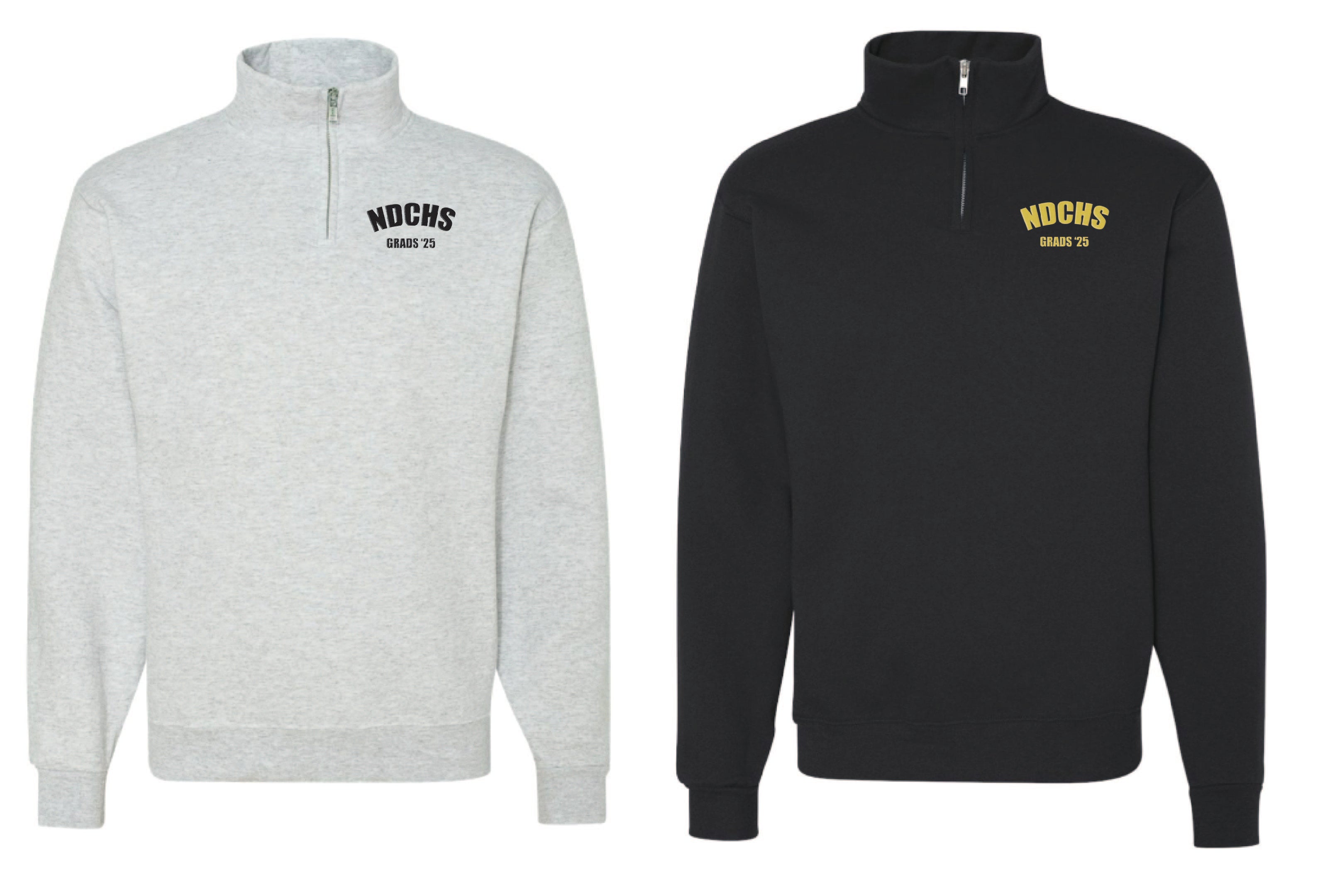 NDCHS Class of '25 Quarter Zip Sweater – Level ONE