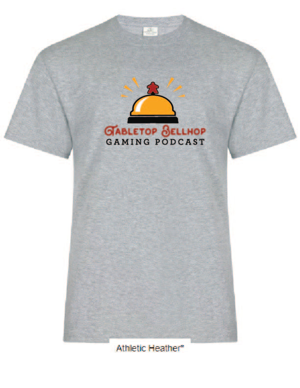 Tabletop Bellhop Gaming Podcast Tshirt