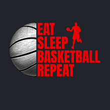 Eat Sleep Basketball Repeat tshirt