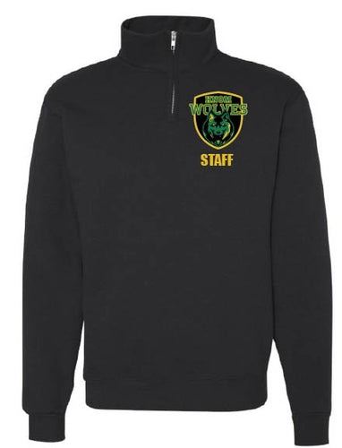 ***NEW*** HNOM Quarter Zip Fleece with Optional STAFF under logo