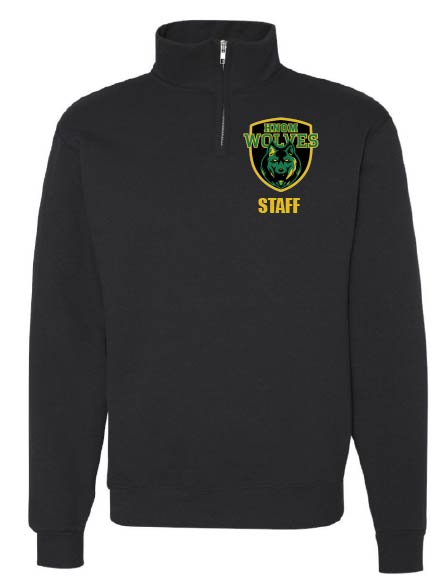***NEW*** HNOM Quarter Zip Fleece with Optional STAFF under logo