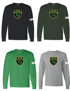 Holy Name of Mary Wolves Logo Long Sleeve Tshirt