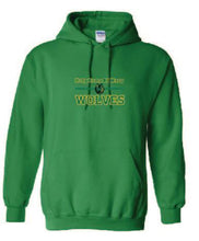 HNOM Wolves Stacked  Logo Hoodie