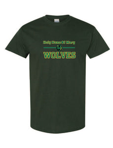 Holy Name of Mary Layered Logo T shirt