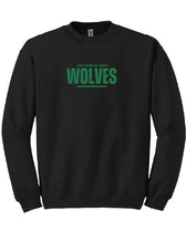 ***NEW*** HNOM Wolves Distressed Logo Crew Neck Sweater