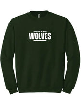 ***NEW*** HNOM Wolves Distressed Logo Crew Neck Sweater