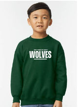 ***NEW*** HNOM Wolves Distressed Logo Crew Neck Sweater