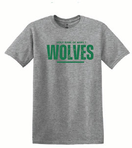 **NEW** Holy Name of Mary Distressed Logo T shirt