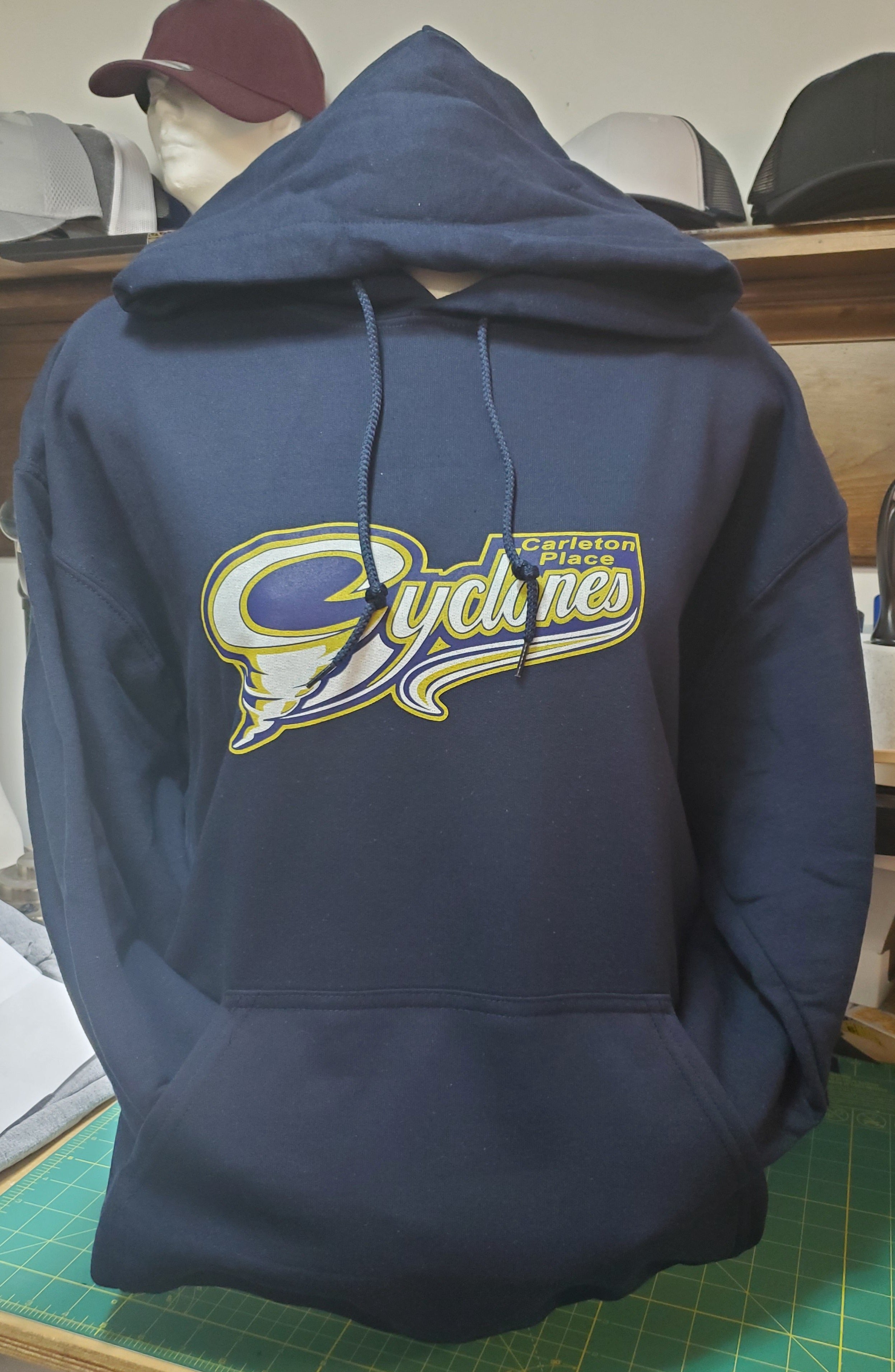 Printed hot sale cyclone hoodie