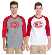 GCC Logo 3/4-Raglan Sleeve T-Shirt