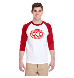 GCC Logo 3/4-Raglan Sleeve T-Shirt