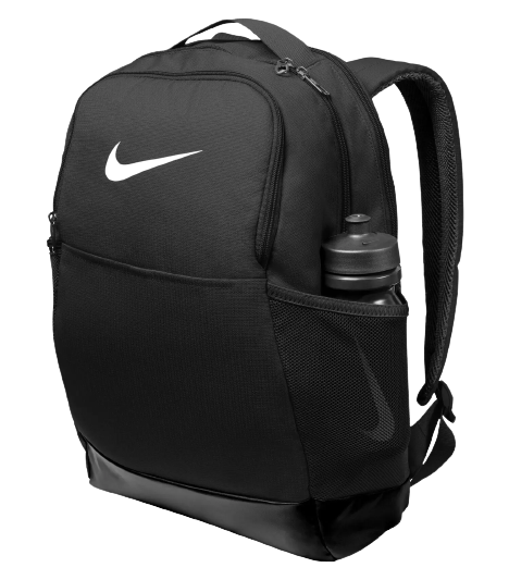 Nike brasilia backpack grey hot sale