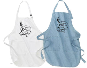 Paint with Janet Apron Winter 2023